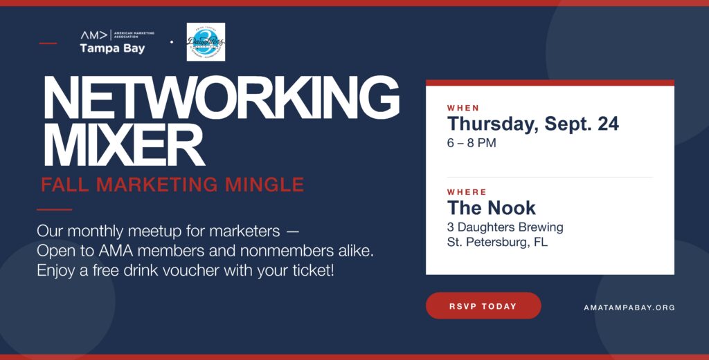 Fall Marketing Mixer at 3 Daughters Brewing